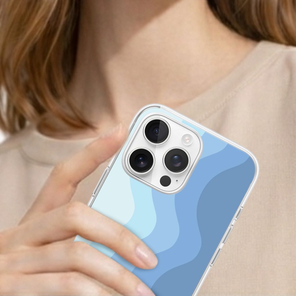 iPhone 16 Pro Max Case With MagSafe - Blue Wave