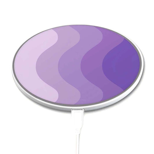 Purple Wave - Wireless Charging Pad