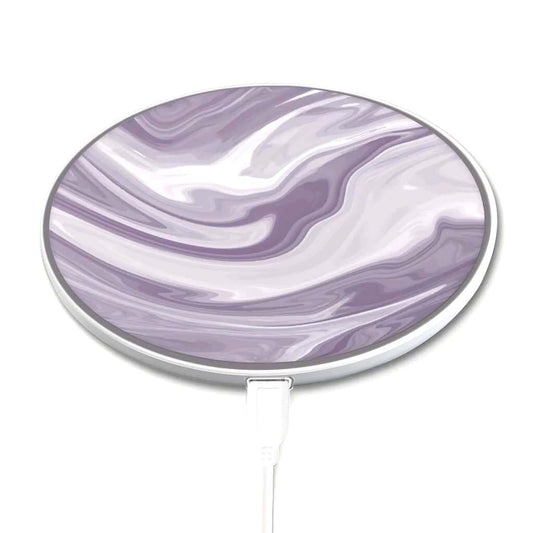 Purple Swirl Pattern - Wireless Charging Pad