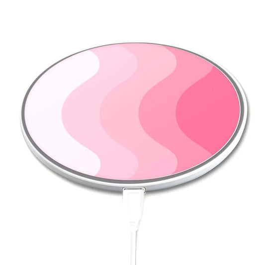 Pink Wave - Wireless Charging Pad