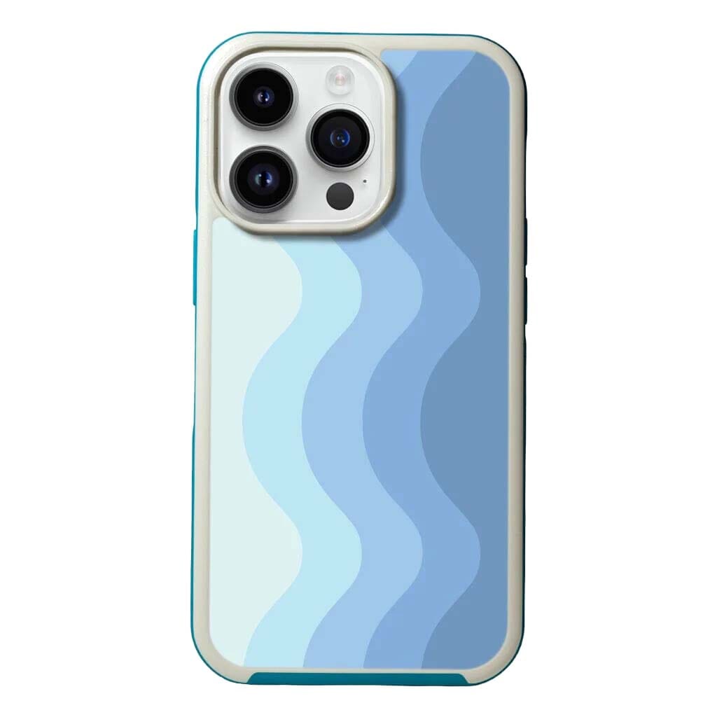 MagSafe iPhone 14 Pro Blue Wave Case