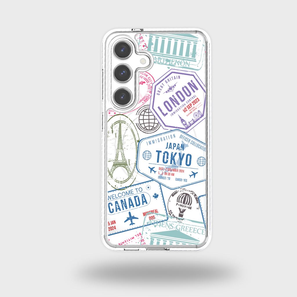 Samsung Galaxy S25 Clear Case - Study Abroad