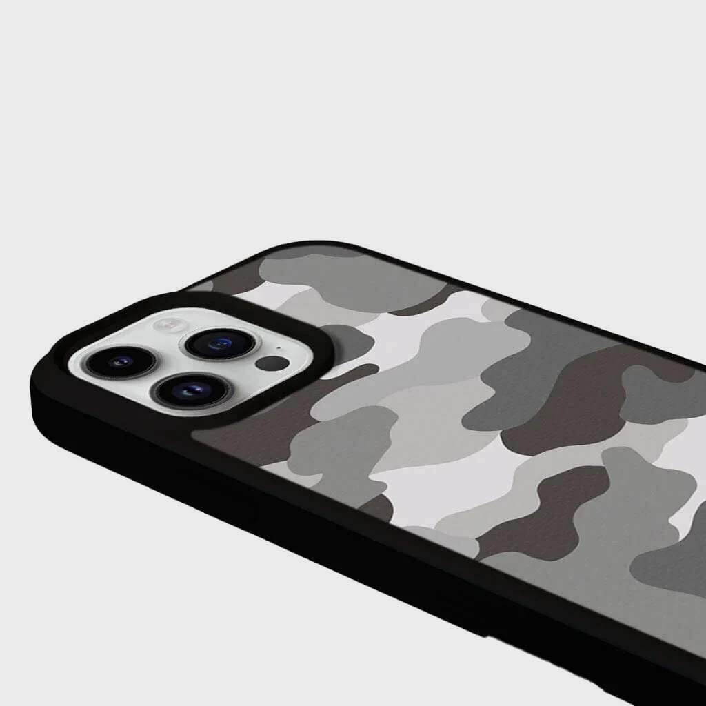 MagSafe iPhone 13 Pro Grey Camo Case