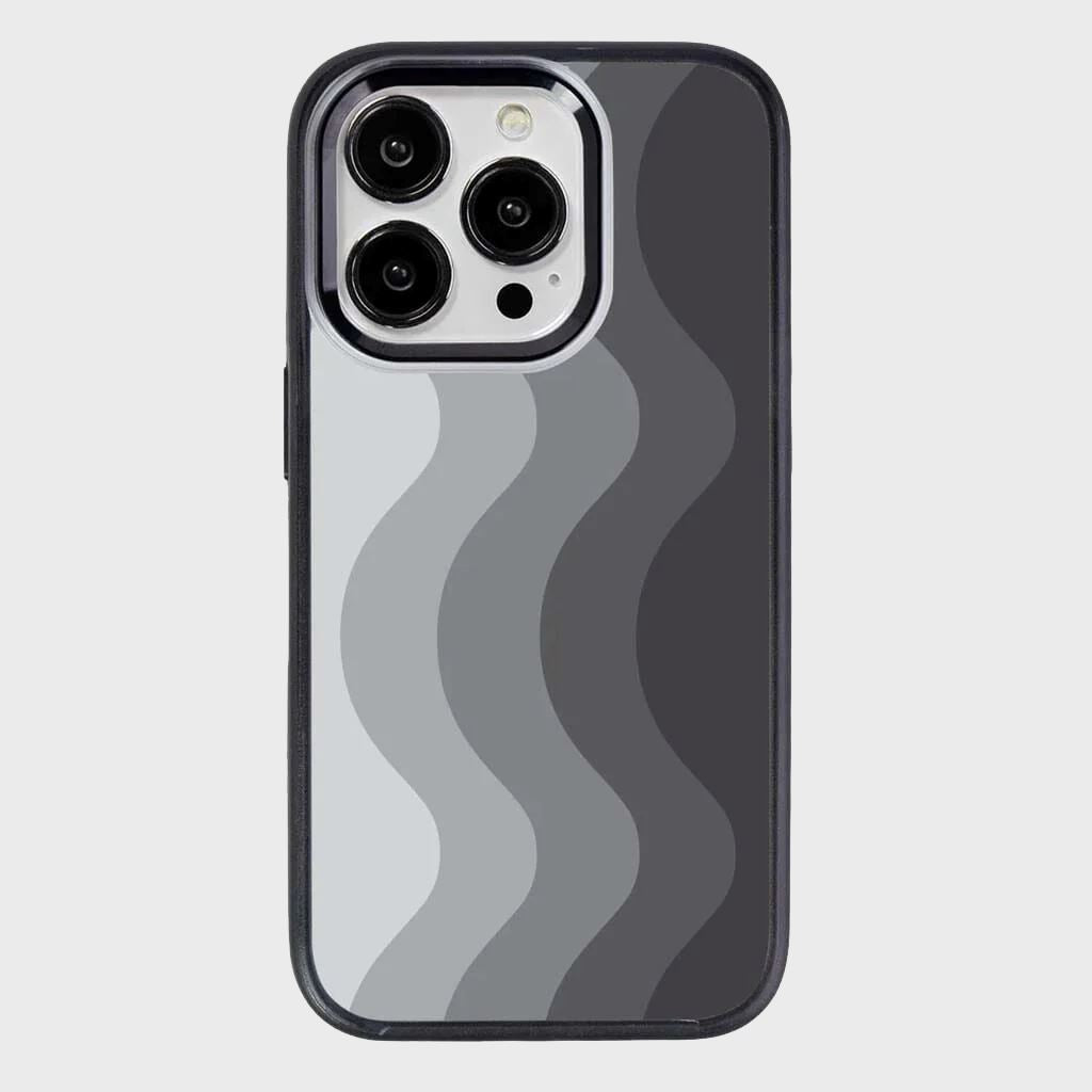 MagSafe iPhone 14 Pro Black Wave Case