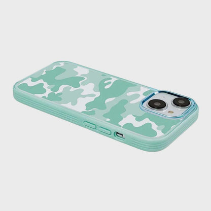 iPhone 16e Case With MagSafe - Teal Camo