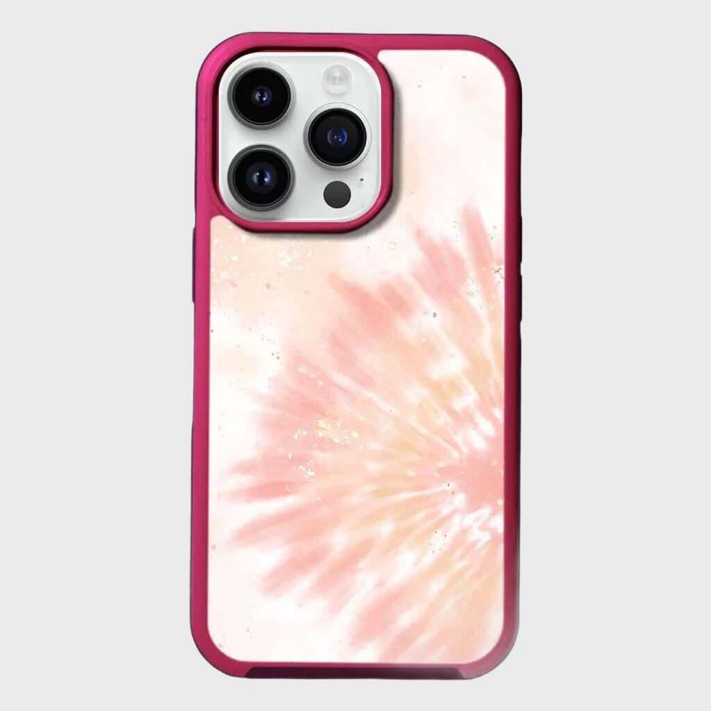 MagSafe iPhone 13 Pro Orange Tie Dye Case