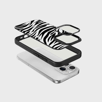 iPhone 15 Pro Max Case With MagSafe - Zebra