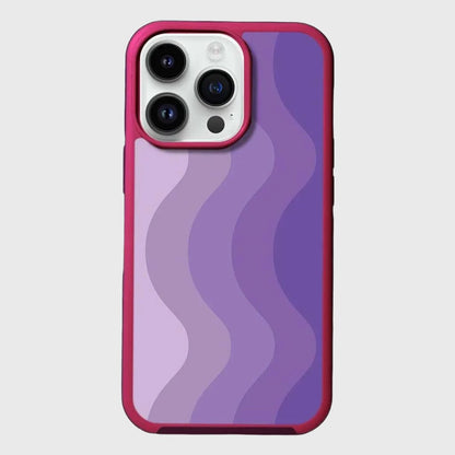 MagSafe iPhone 13 Pro Purple Wave Case