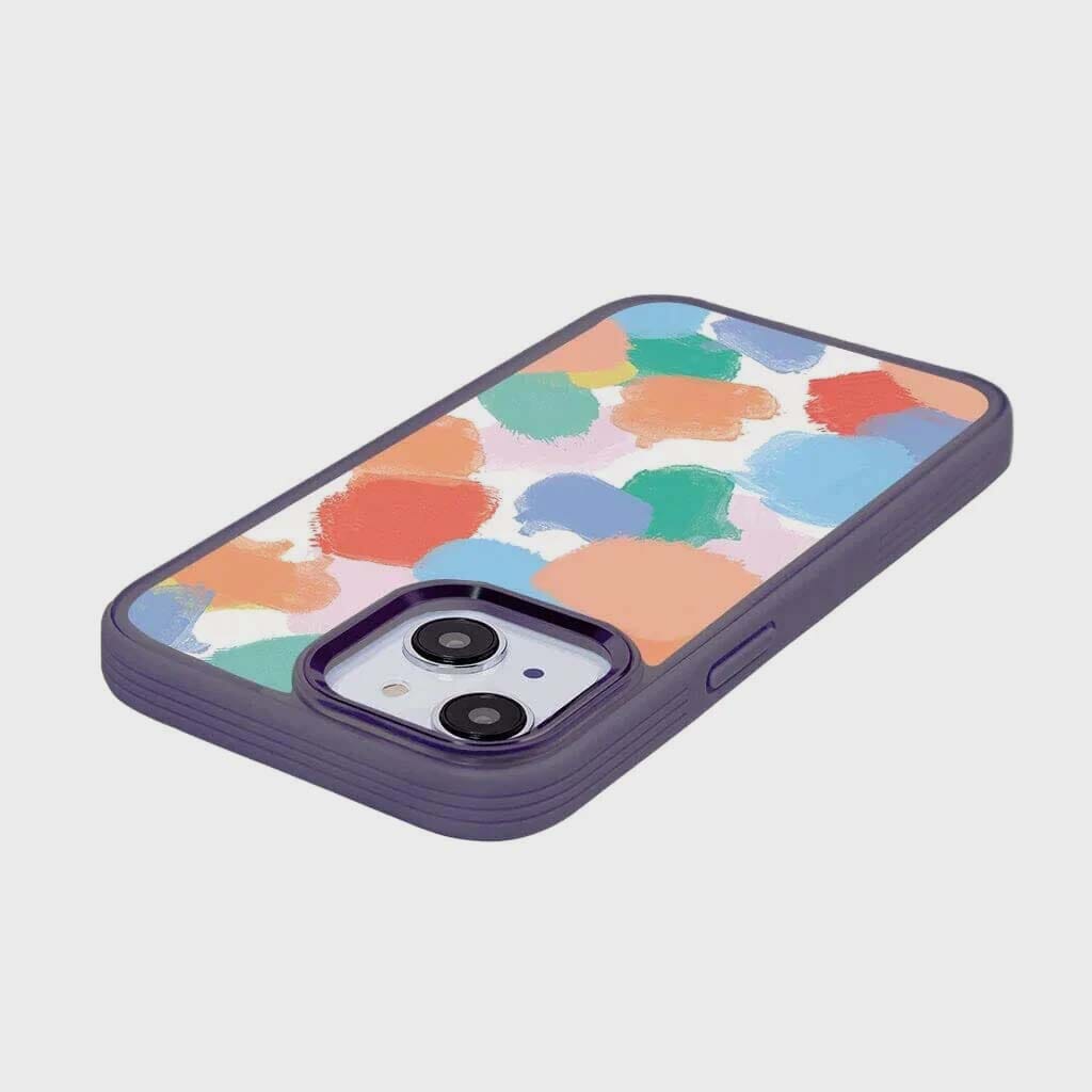 iPhone 15 Plus Case With MagSafe - Colorful Abstract Case