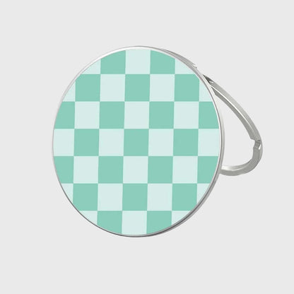 MagSafe Fast Wireless Charger - Green Checkerboard