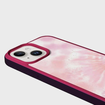 MagSafe iPhone 14 Pink Tie Dye Case