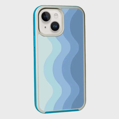 MagSafe iPhone 14 Blue Wave Case