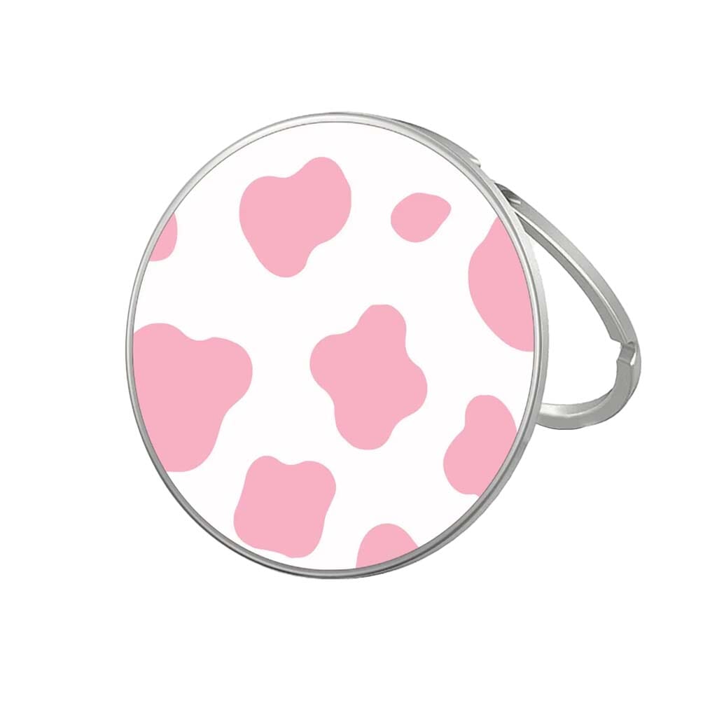 Pink Cow Pattern - MagSafe Wireless Charger