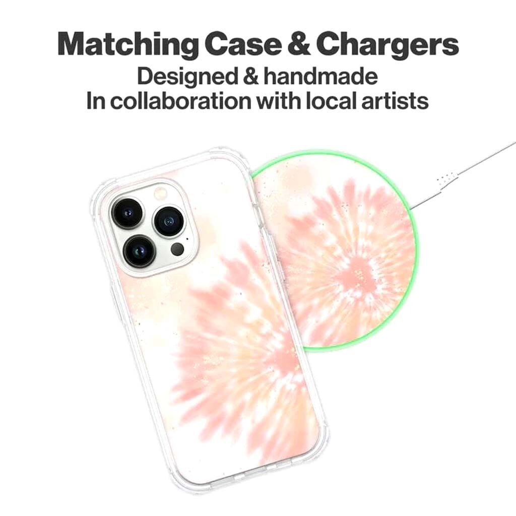 Orange Tie Dye - Wireless Charging Pad