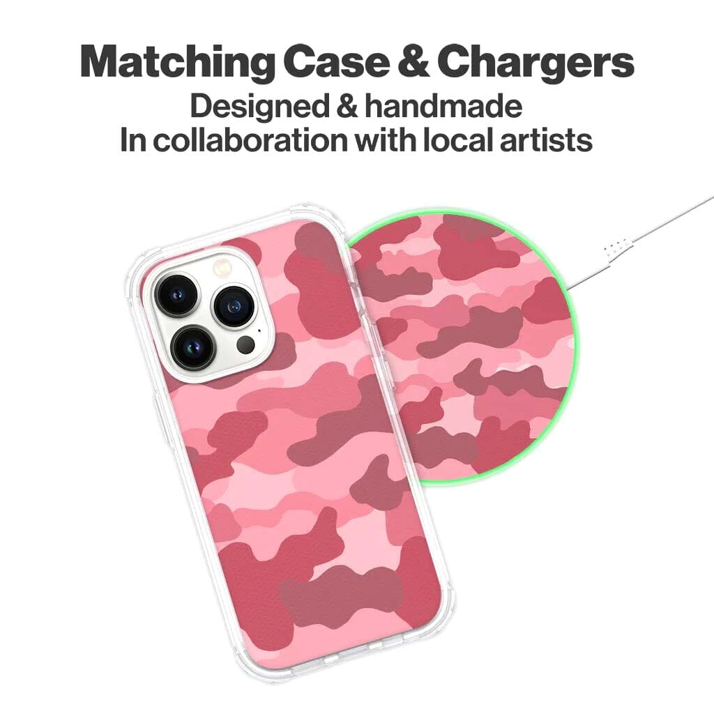 Pink Camo - Wireless Charging Pad