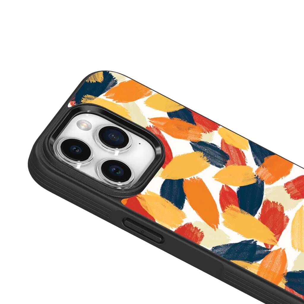 iPhone 15 Pro Case With MagSafe - Orange Abstract