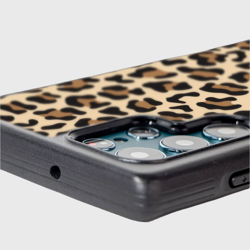 Brown Leopard Samsung Galaxy S22 Ultra Case