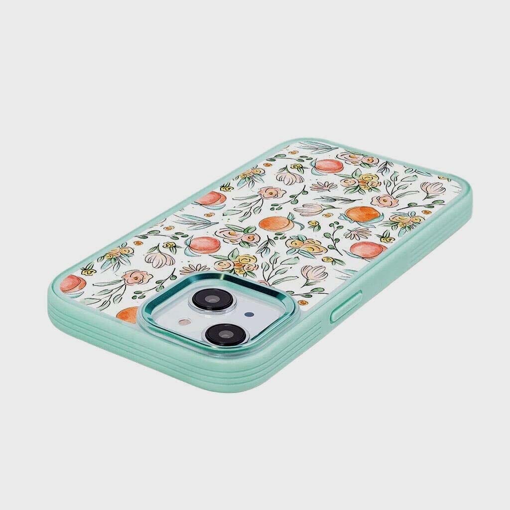 MagSafe iPhone 14 Teal Peachy Case