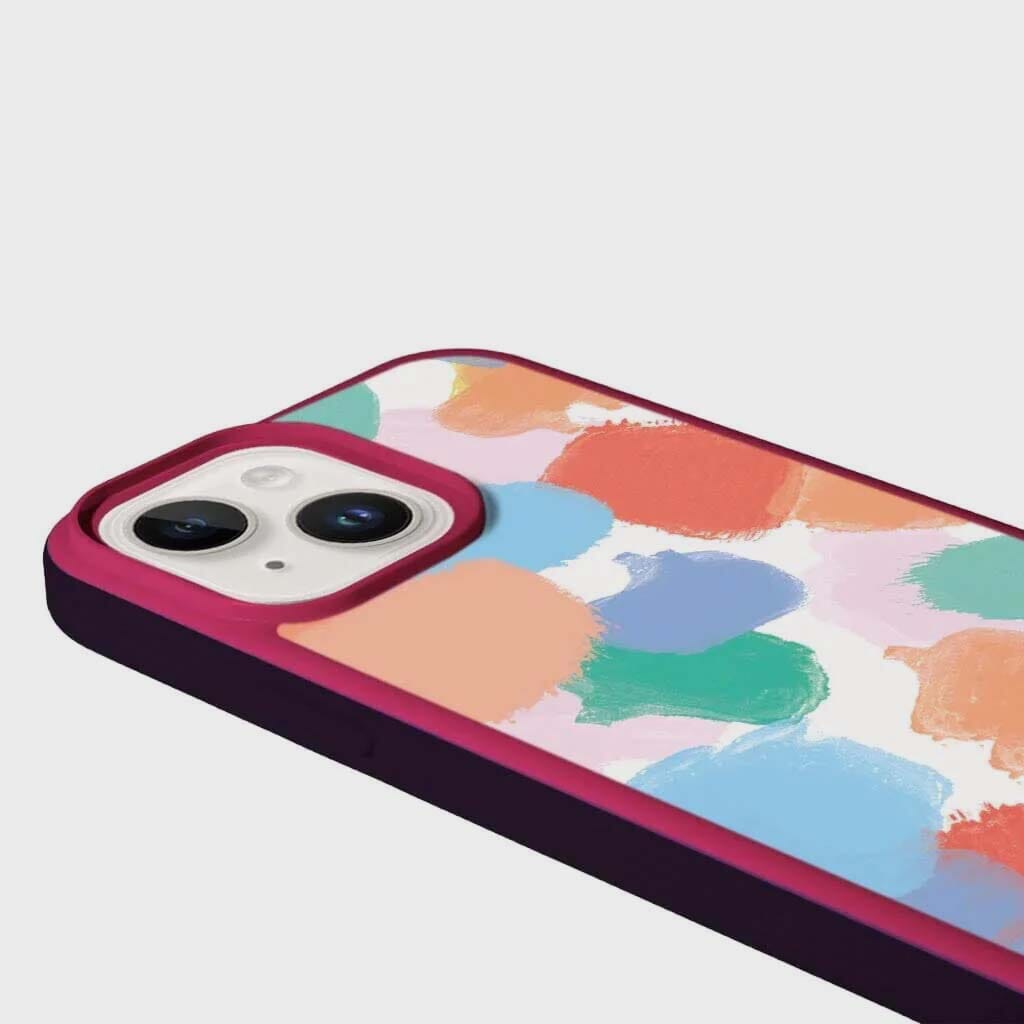 MagSafe iPhone 14 Colorful Abstract Case