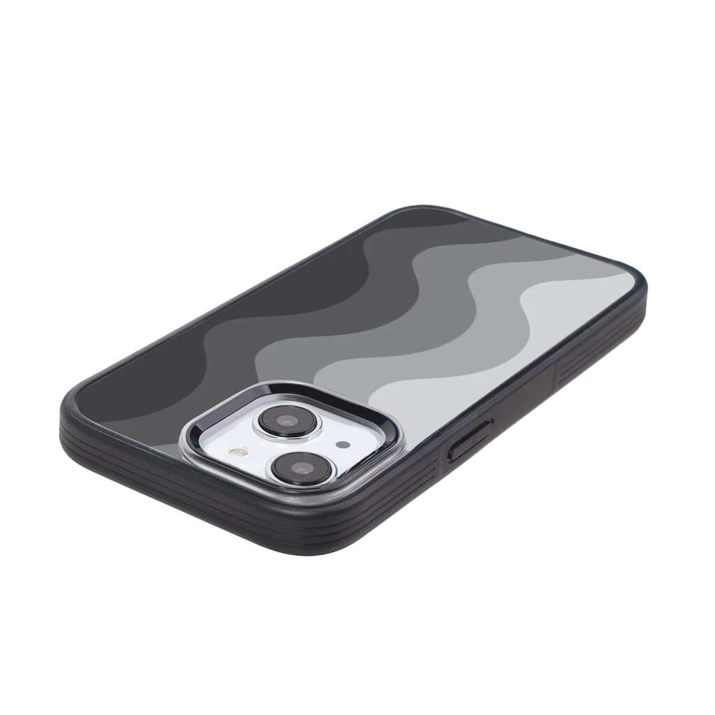 MagSafe iPhone 14 Black Swirl Case