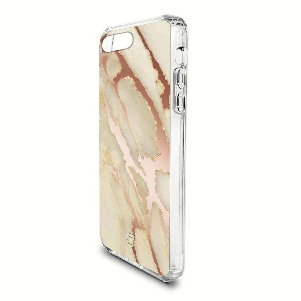 iPhone SE Case - Holographic Marble Design