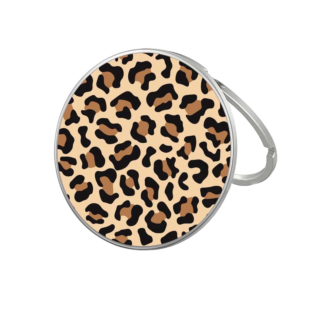 MagSafe Wireless Charger - Brown Leopard Pattern