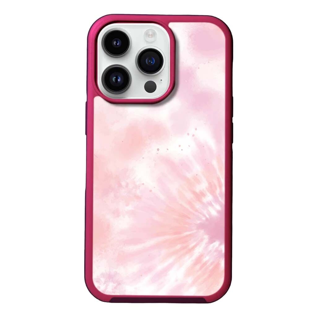 MagSafe iPhone 13 Pro Pink Tie Dye Case
