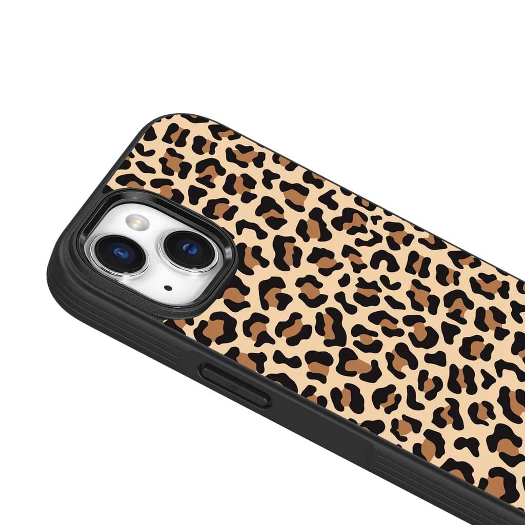 iPhone 15 Case With MagSafe - Brown Leopard