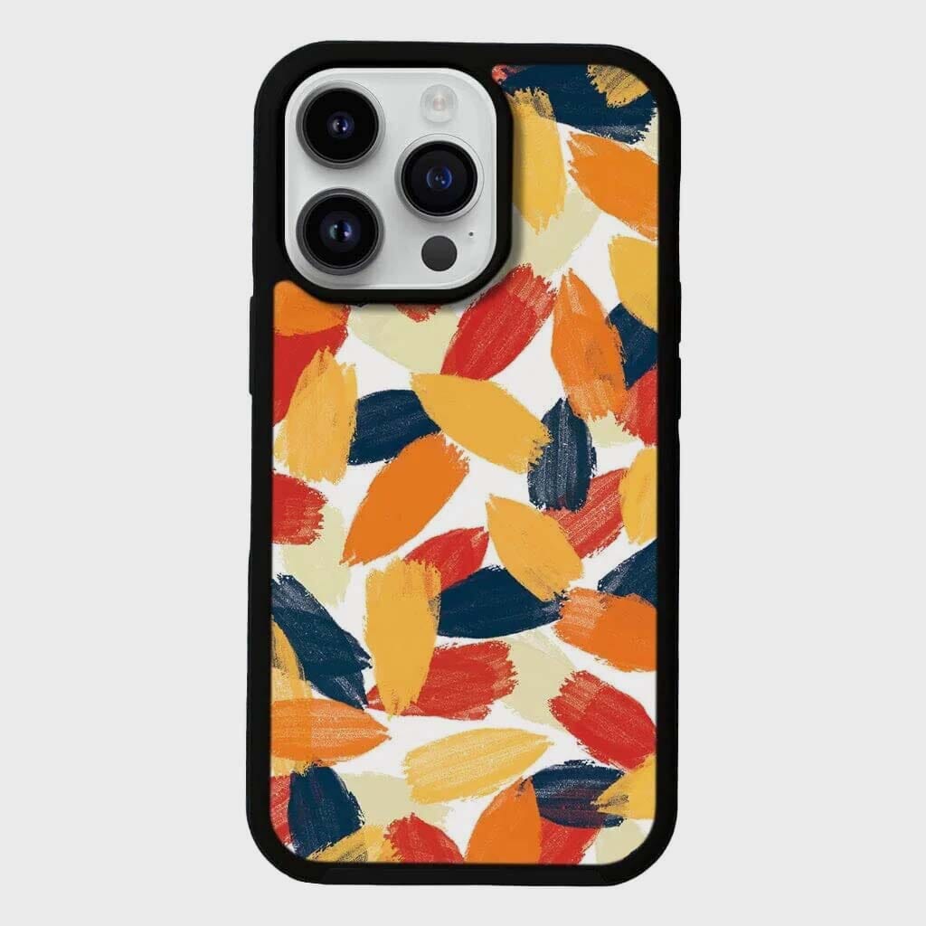 MagSafe iPhone 13 Pro Max Orange Abstract Case