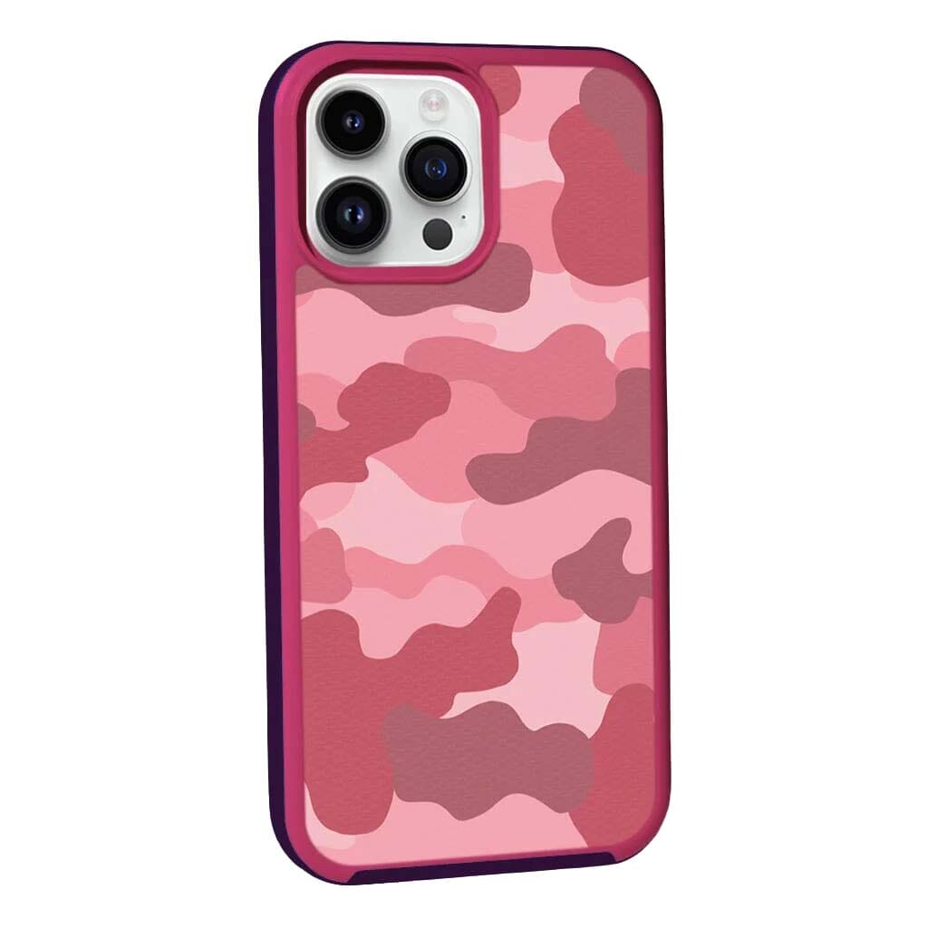 MagSafe iPhone 13 Pro Pink Camo Case