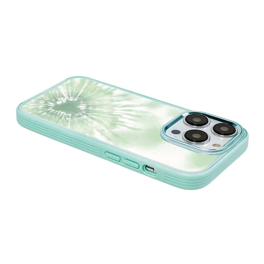 iPhone 15 Pro Max Case With MagSafe - Green Tie Dye