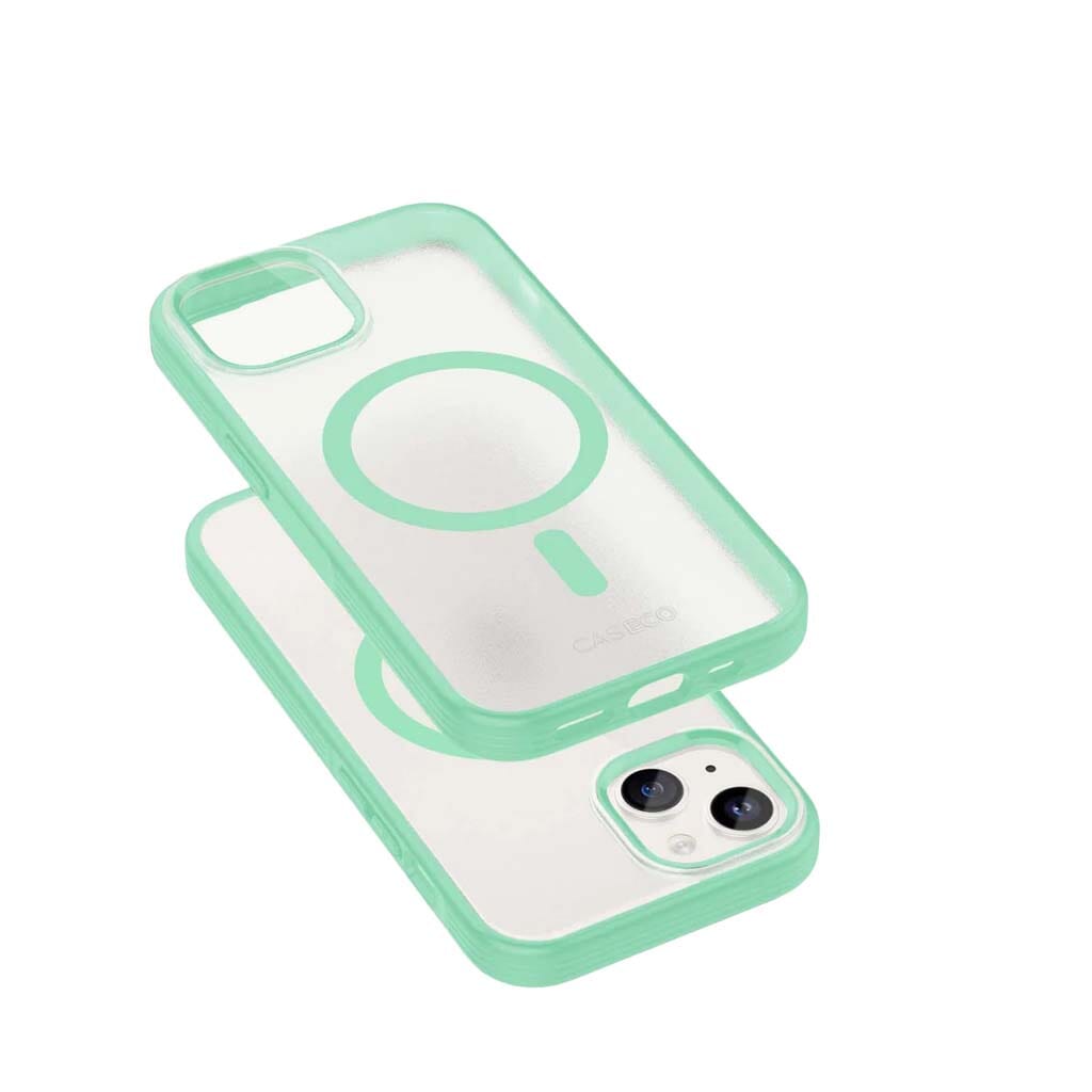 iPhone 15 Frosted Clear Case with MagSafe