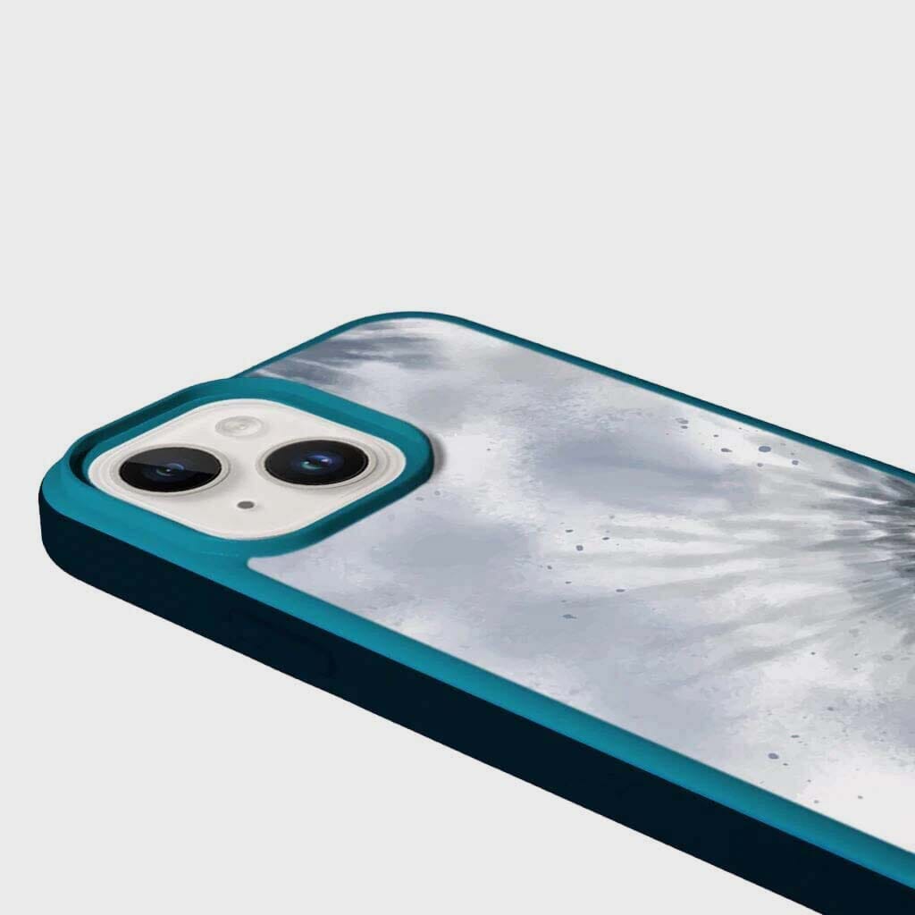 MagSafe iPhone 13 Blue Tie Dye Case