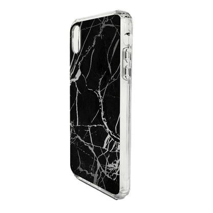 iPhone XS Max Case - Holographic Marble Design