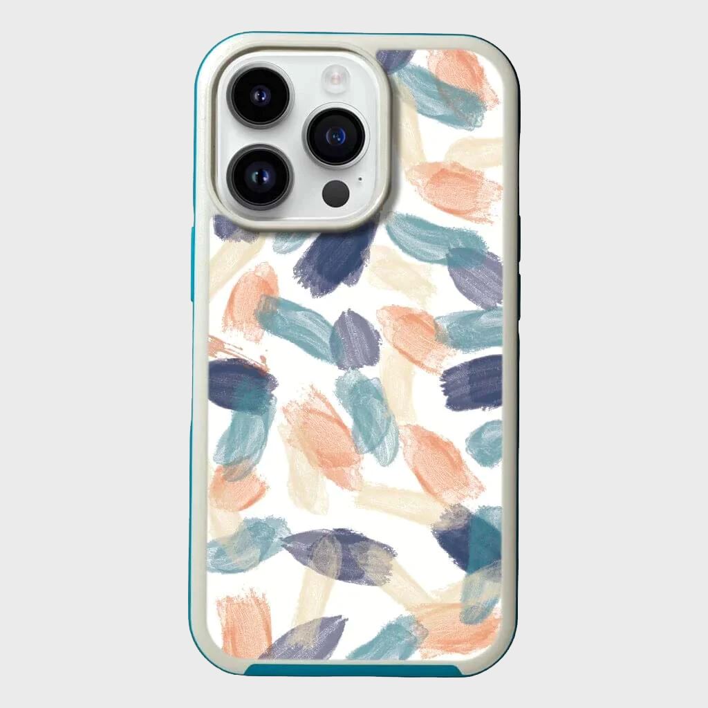 MagSafe iPhone 14 Pro Pastel Abstract Case