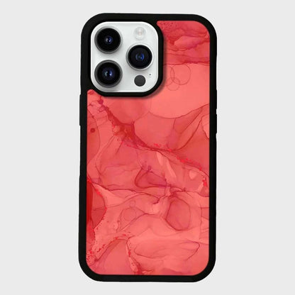 MagSafe iPhone 14 Pro Max Red Marble Case