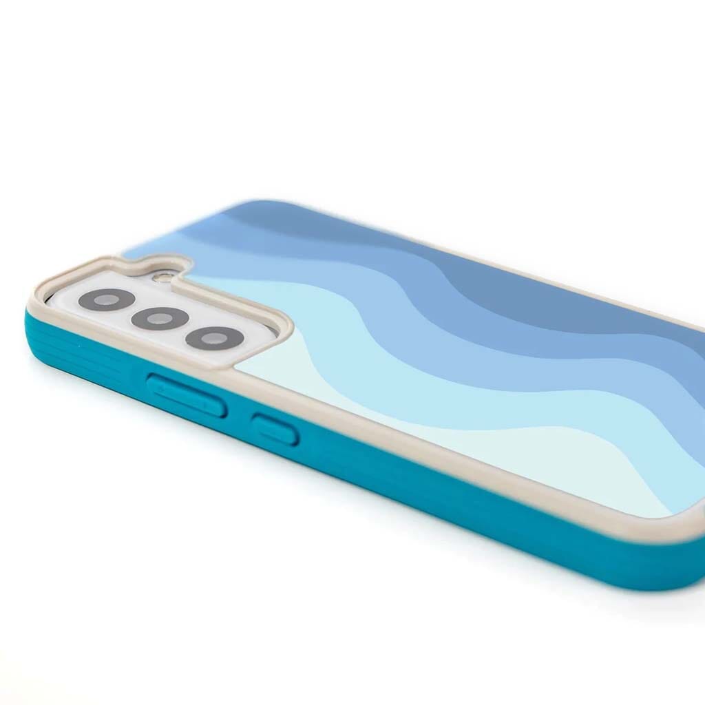 Blue Samsung Galaxy S22 Wave Case