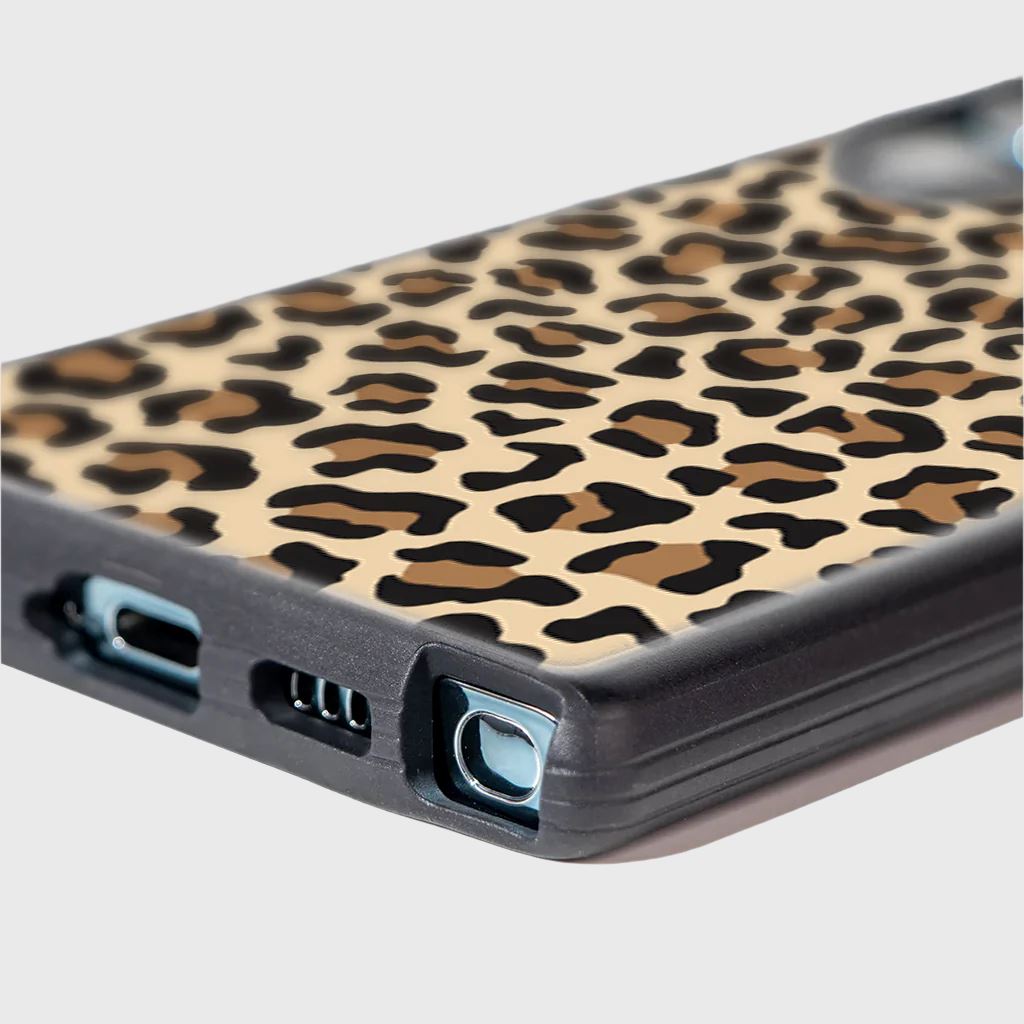 Brown Leopard Samsung Galaxy S22 Ultra Case