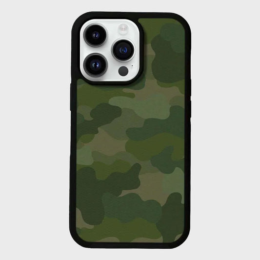 MagSafe iPhone 14 Pro Green Camo Case