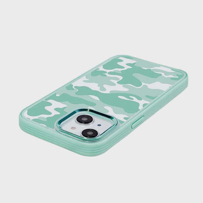 iPhone 16e Case With MagSafe - Teal Camo