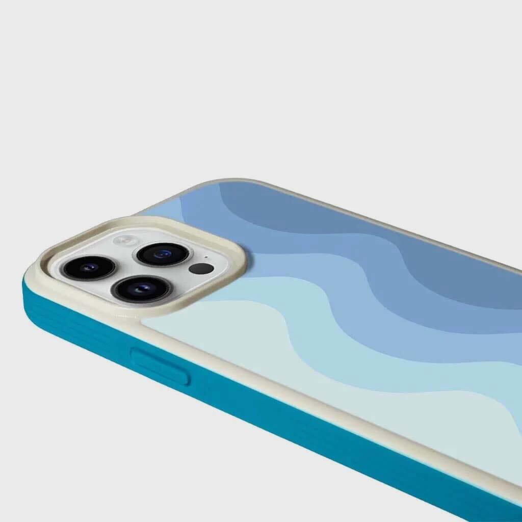 MagSafe iPhone 13 Pro Blue Wave Case