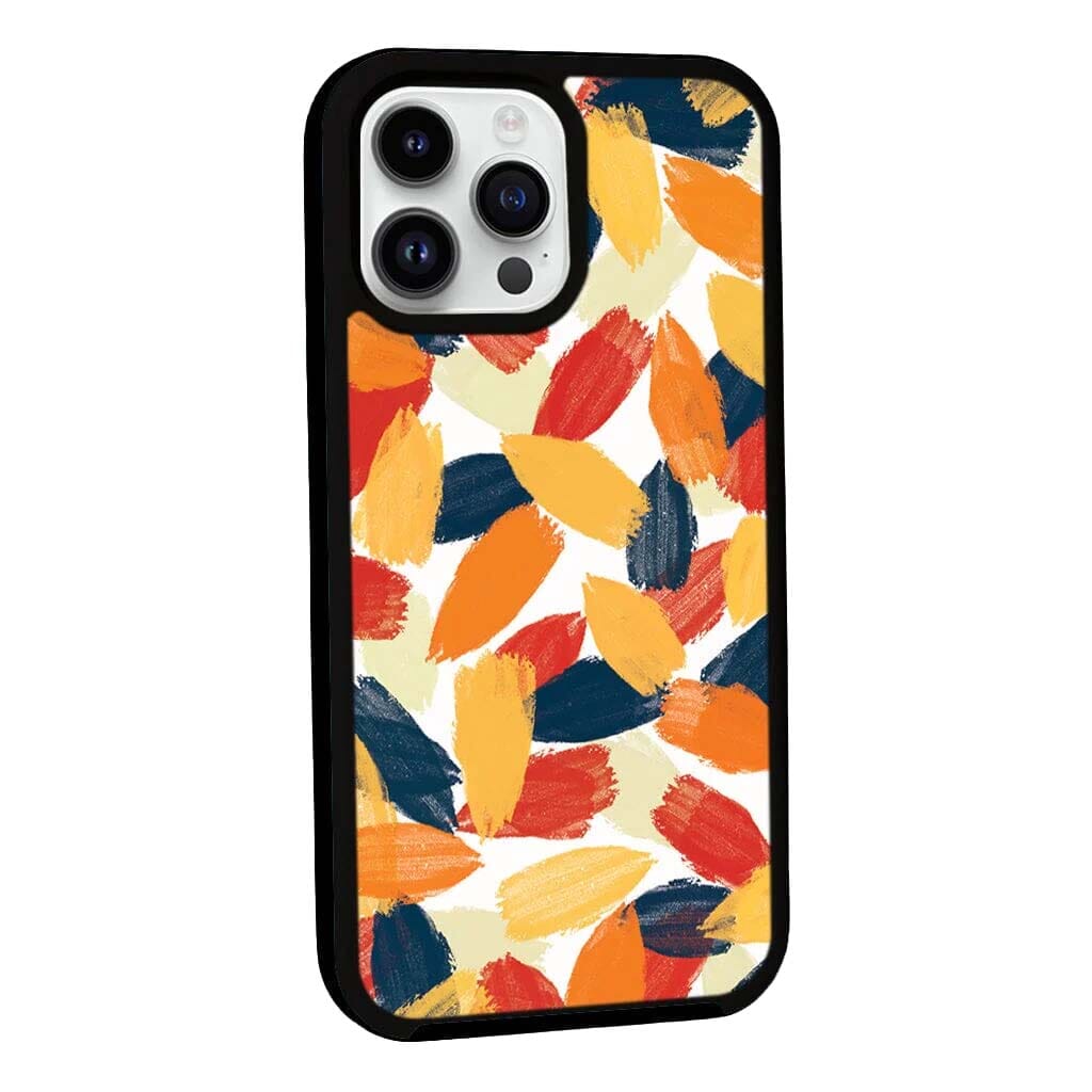 MagSafe iPhone 14 Pro Orange Abstract Case