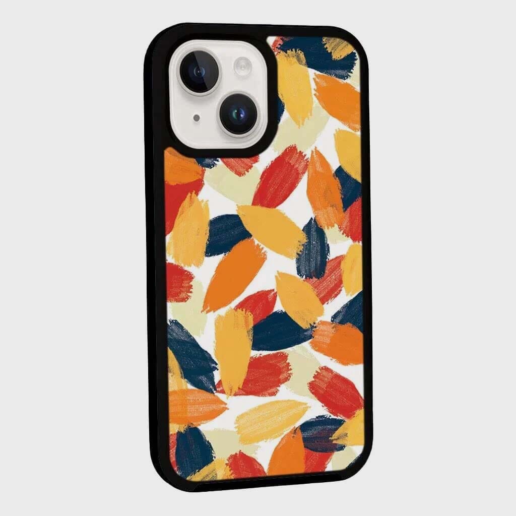 MagSafe iPhone 14 Plus Orange Abstract Case