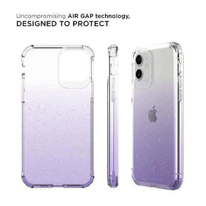 iPhone 11 Clear Case - Sparkle Glitter Design