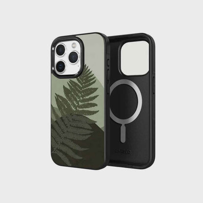 iPhone 15 Pro Max Case With MagSafe - Green Leaf