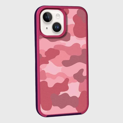 MagSafe iPhone 14 Plus Pink Camo Case