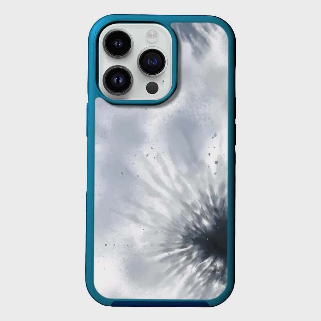 MagSafe iPhone 13 Pro Blue Tie Dye Case