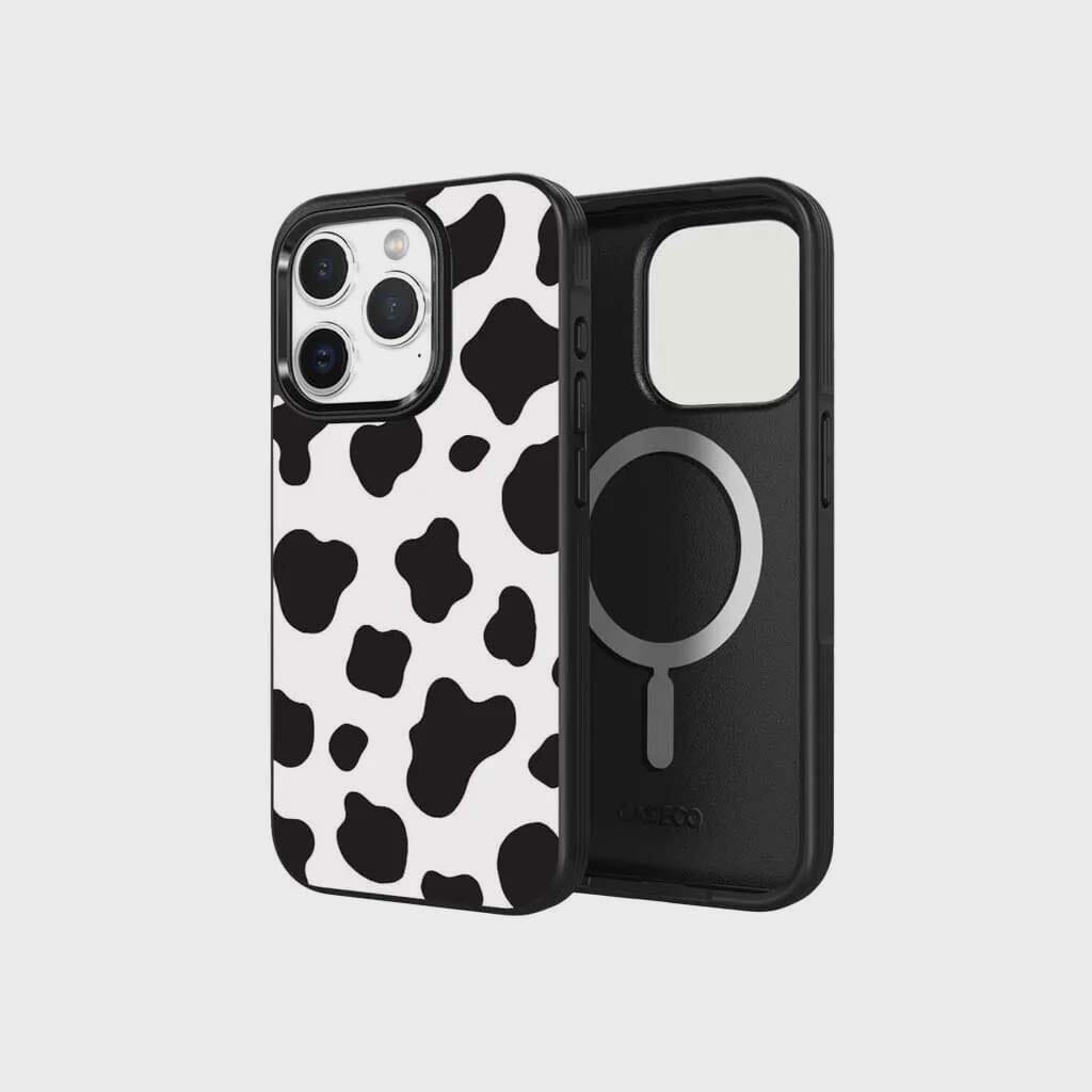 iPhone 15 Pro Case With MagSafe - Black Cow