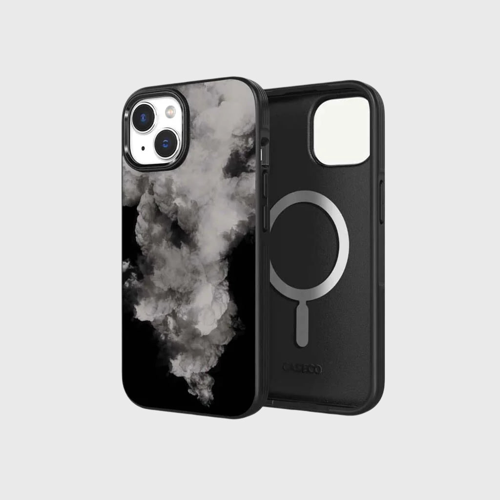 iPhone 15 Case With MagSafe - White Cloud