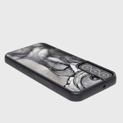 Black Samsung Galaxy S22 Plus Marble Case